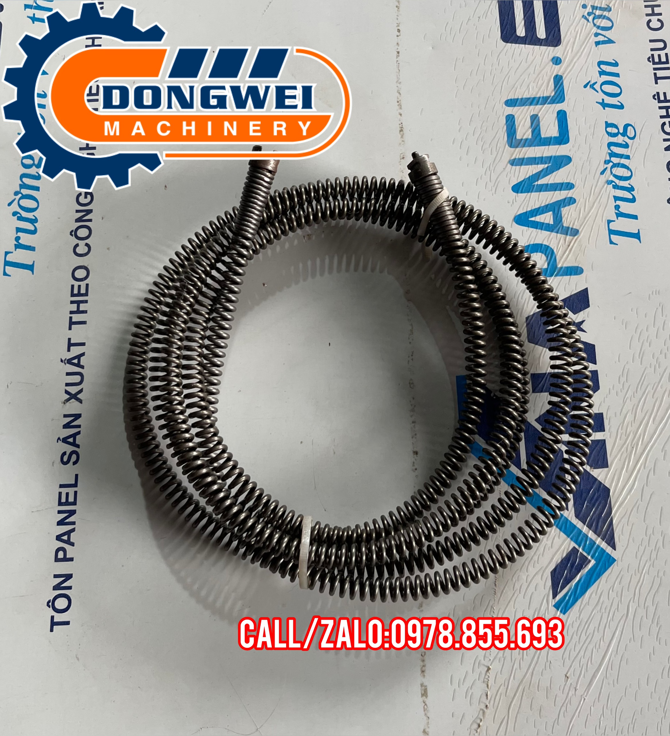 Dây loxo thông tắc cống phi 12 dài 3m