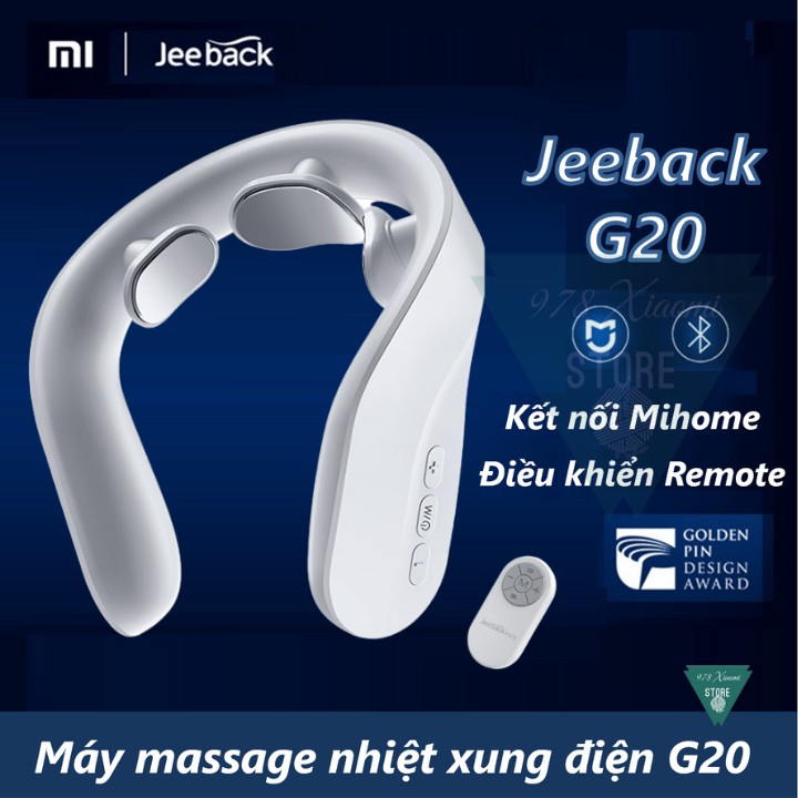 Máy massage cổ Xi aomi Jeeback G20 - Máy massage cổ xung điện Xi aomi Jeeback G20