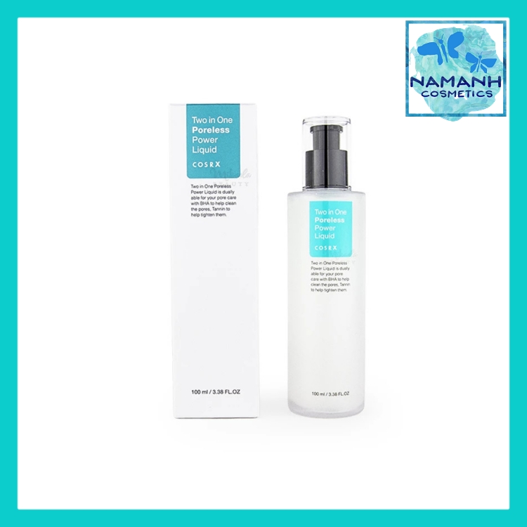 Tinh chất se khít lỗ chân lông, tẩy da chết Cosrx 2in1 Poreless Power Liquid 100ml