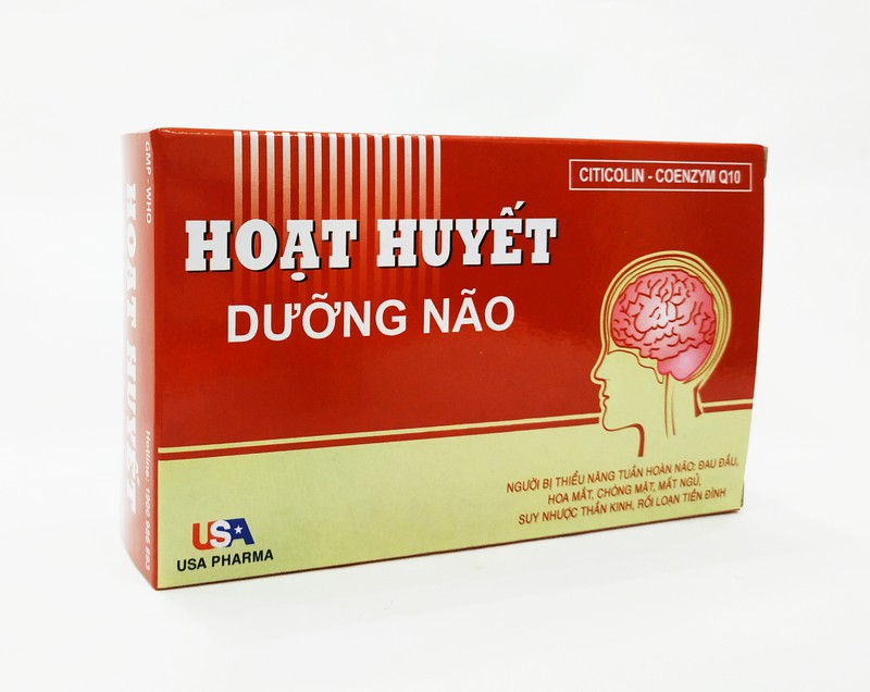VIÊN UỐNG HOẠT HUYẾT DƯỠNG NÃO – GIÚP TĂNG CƯỜNG TUẦN HOÀN MÁU NÃO – NGĂN NGỪA GIẢM NGUY CƠ TAI BIẾN MẠCH MÁU NÃO (ĐỘT QUỴ) – HỘP 100 VIÊN - HOAT HUYET