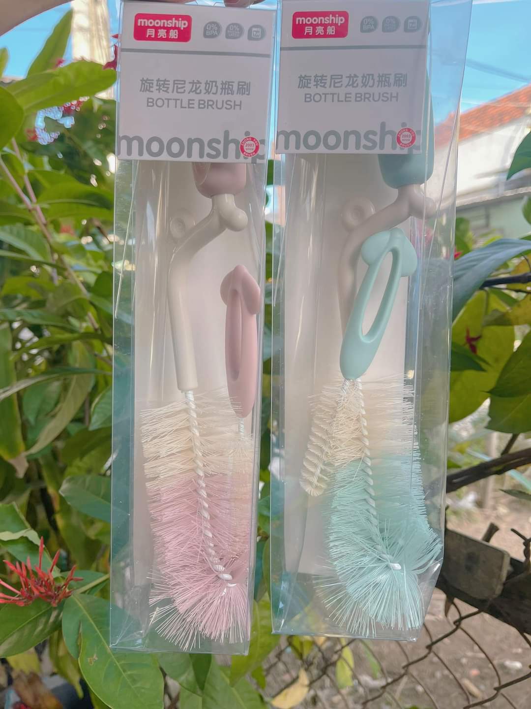 Cọ rửa bình sữa 2 chi tiết moonship