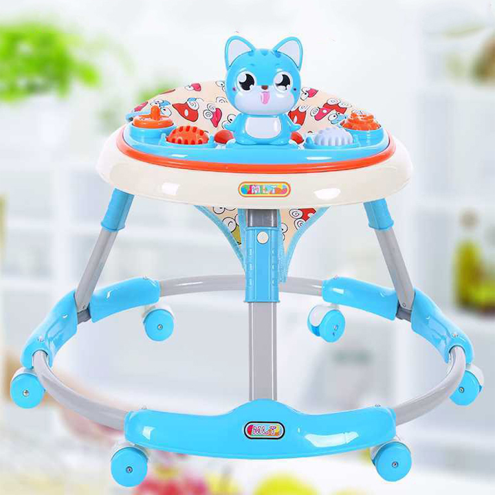 xe tròn tập đi cho bé size to hàng cao cấp có hình mèo, thỏ