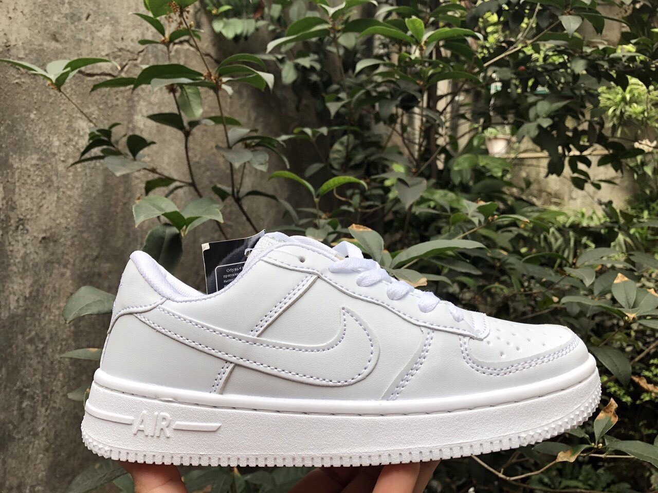 Giày Thể Thao Sneaker Nam Nữ AF1 Air Force 1 Trắng Full
