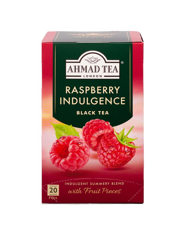 TRÀ AHMAD ANH QUỐC - MÂM XÔI (40g) - Raspberry Indulgence - Tốt cho phái mạnh
