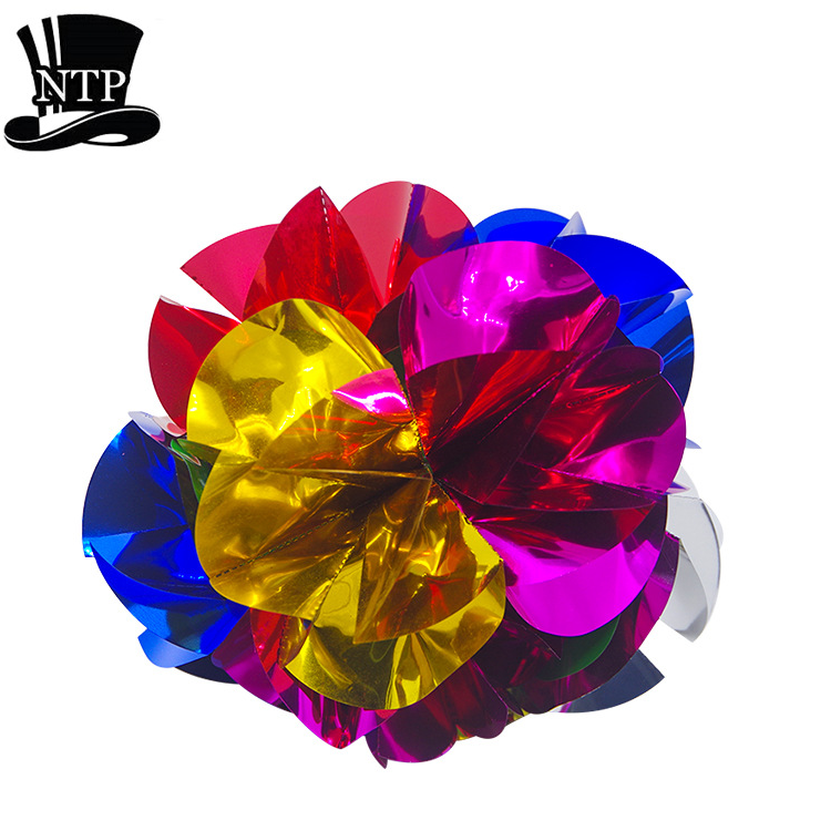 [Freeship] Ảo thuật xuất hiện chùm hoa nhỏ 20cm hàng chuẩn giấy kính dày siêu bền (tặng Clip hướng dẫn)