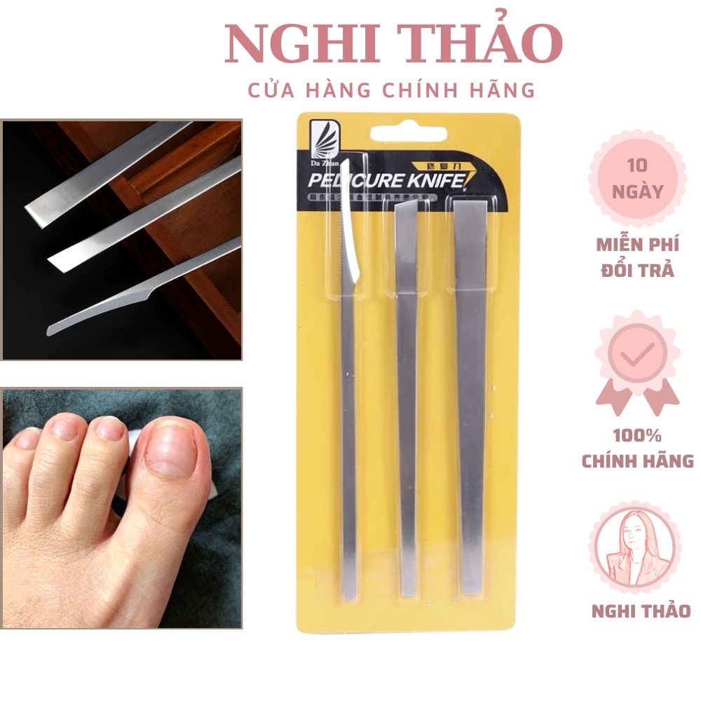 Bộ dao lấy khóe chân inox