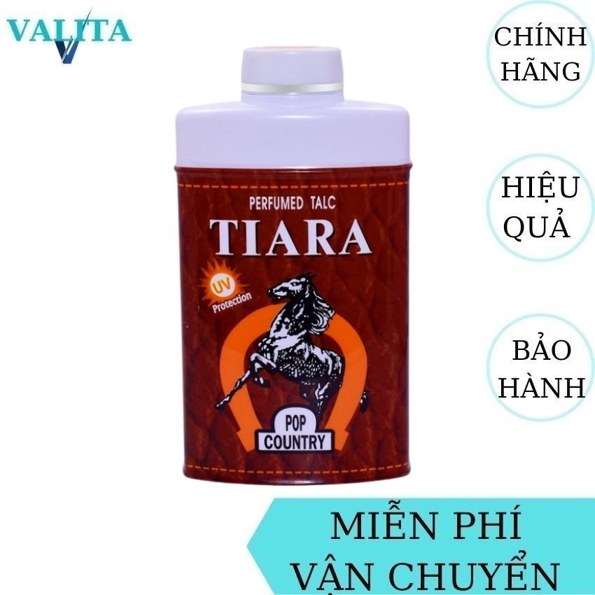 [FreeShip] Phấn Rôm Cho Bé Sơ Sinh Con Ngựa Top Country Thái Lan VALITA hương thơm dễ chịu, giúp bé khô thoáng, cả người lớn đều sử dụng được-45g