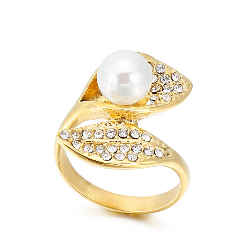 Nhẫn Ngọc Trai Titan Ko Đen TT 3748