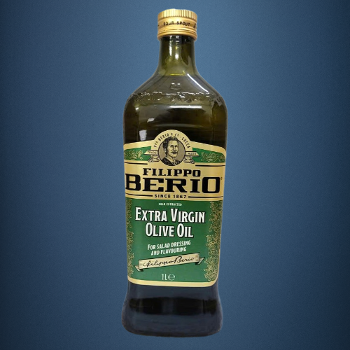 CHAI LỚN 1 Lít - DẦU Ô LIU NGUYÊN CHẤT ÉP LẠNH / Ý / FILIPPO BERIO Extra Virgin Olive Oil (HALAL)