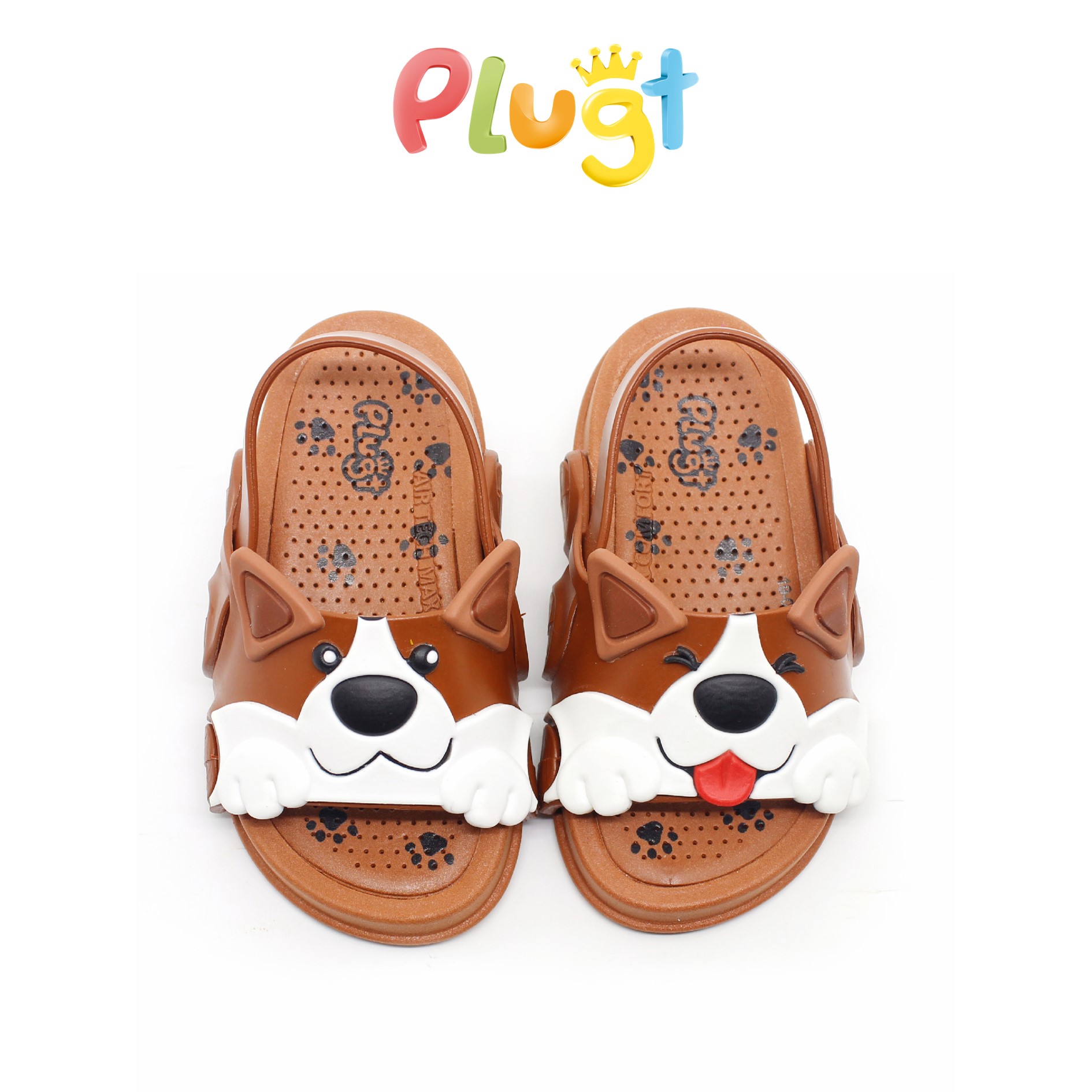 Giày xăng đan trẻ em plugt sandalia play corgi