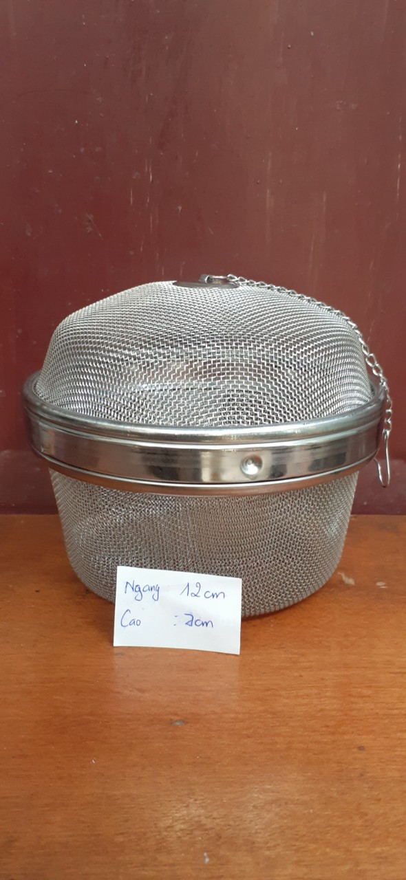 Lồng Inox Nấu Phở B3- Cao 7cm, ngang 12cm