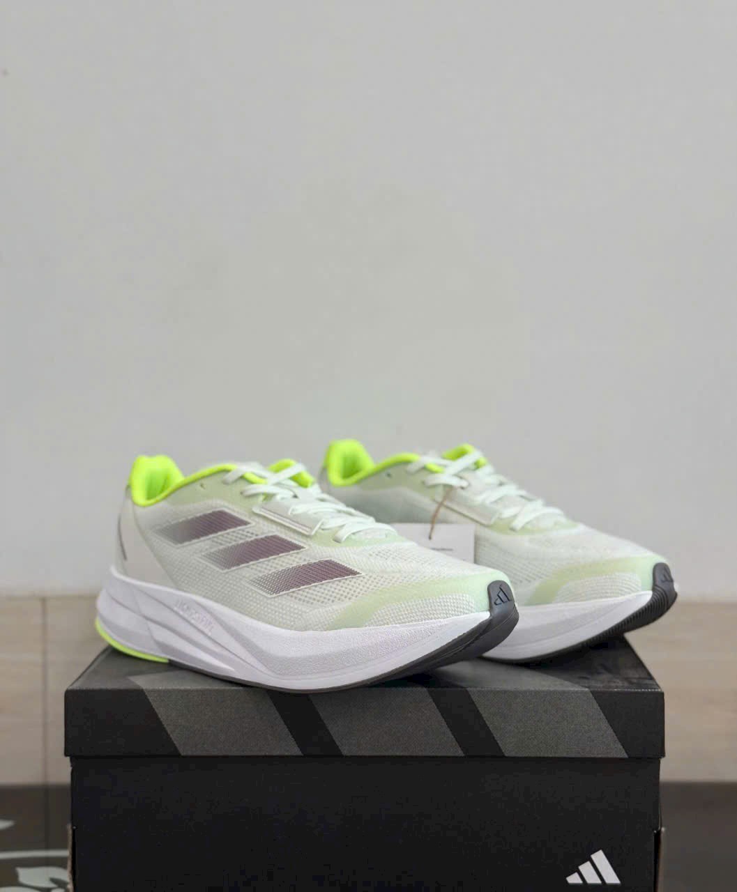 Giày Thể Thao Adidas Duramo Trắng / Xanh Lá Chính Hãng