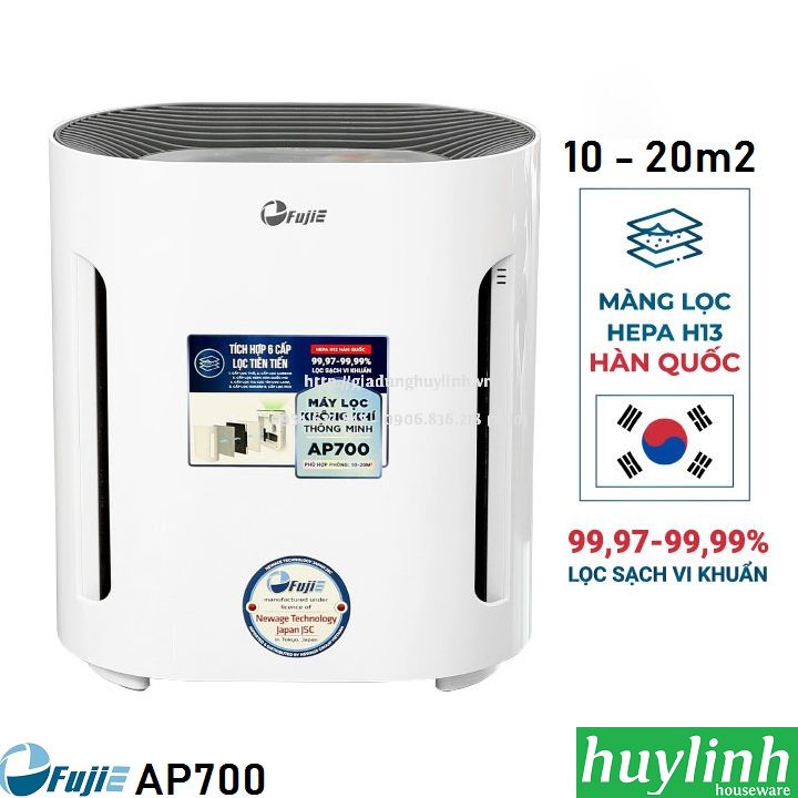 Máy lọc không khí fujie ap700 - 20m2