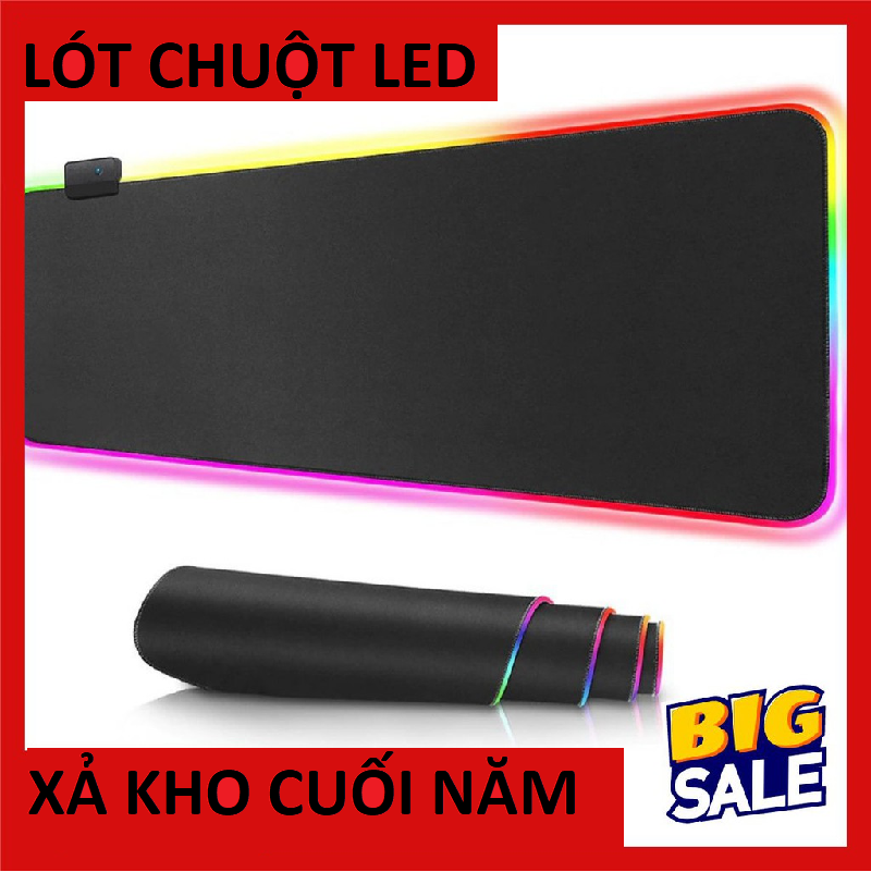 [ SIÊU HOT 2020 ] Tấm lót chuột chơi game có đèn LED RGB Siêu đẹp - lót chuột độc đáo dẫn đầu su thế bandichuot lotchuotmiếng lót chuột bàn di chuột lót chuột lót chuột led
