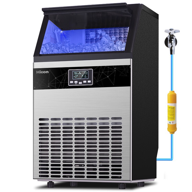[Trả góp 0%]Máy làm đá viên thương hiệu Hicon model  HZB-50 công suất 50Kg/ngày- Tặng kèm lõi lọc- Bảo hành 1 năm