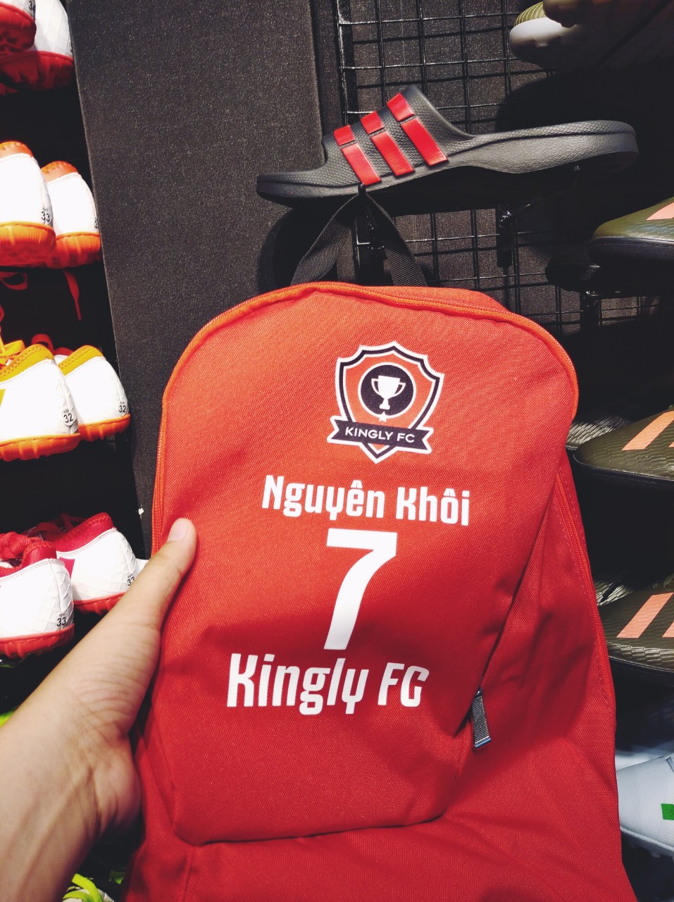 Balo Thể Thao In Ấn TÊN + SỐ + LOGO Theo Yêu cầu, Miễn Phí In Ấn