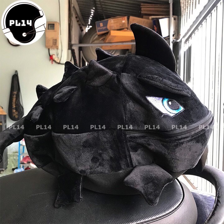 Balo Khủng Long Vải Nhung Mềm Mại Cá Tính Cho Người Lớn