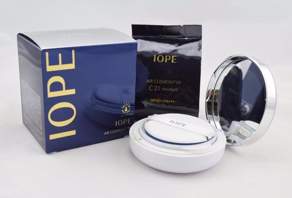 Phấn nước 2 lõi IOPE Air Cushion XP SPF 50 Tông 21 15g x 2 (Da sáng)