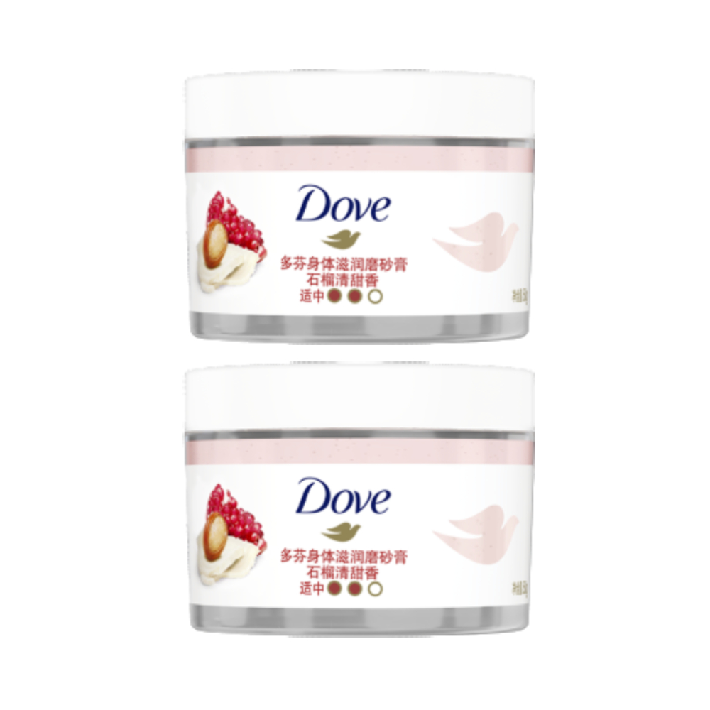 Combo 2 Smoothie tẩy da chết Dove 50g
