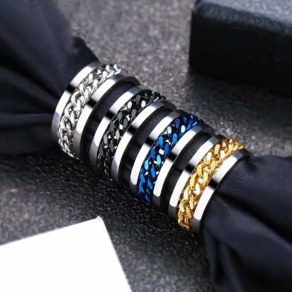 Nhẫn khui bia nam nữ nhẫn xích phong cách idol