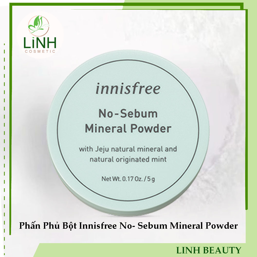 Phấn Phủ Bột Innis.free No- Sebum Mineral Powder