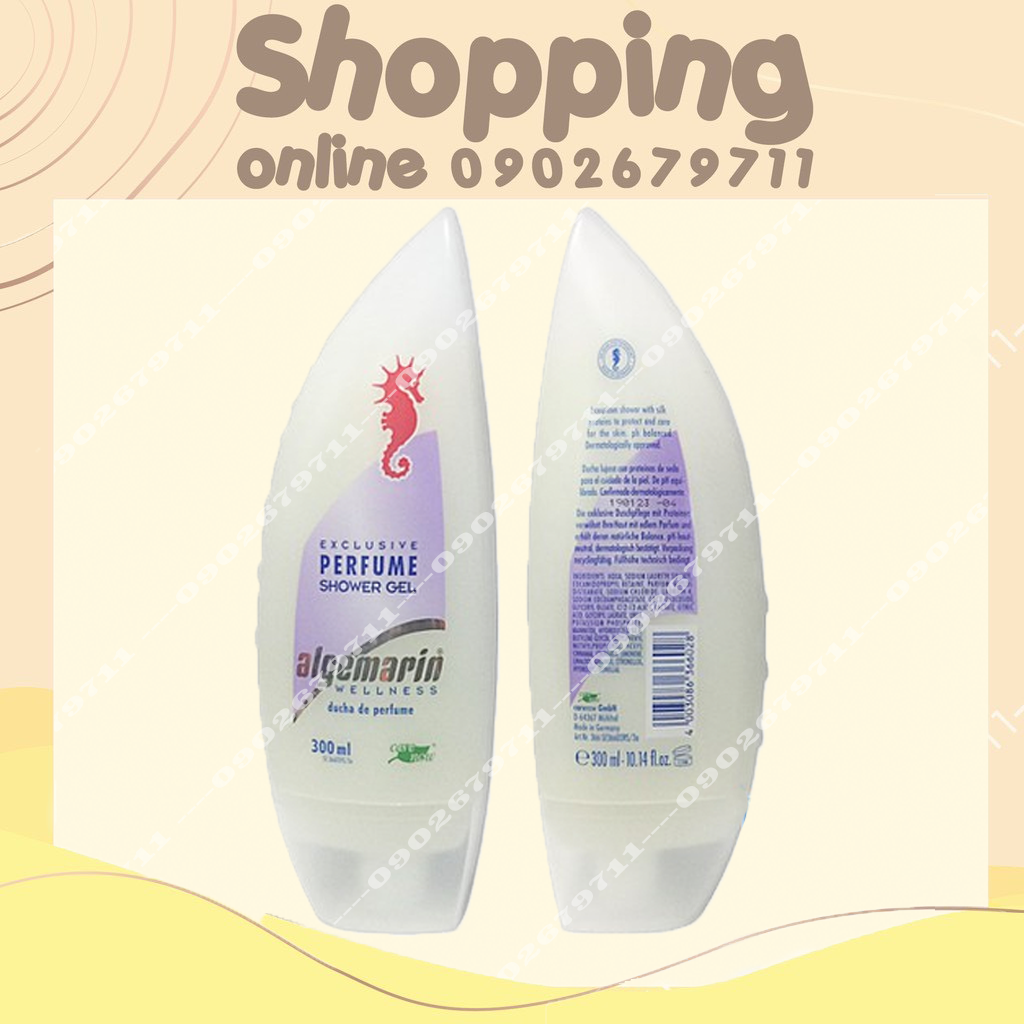 Sữa tắm cá ngựa Đức Algemarin 300ML