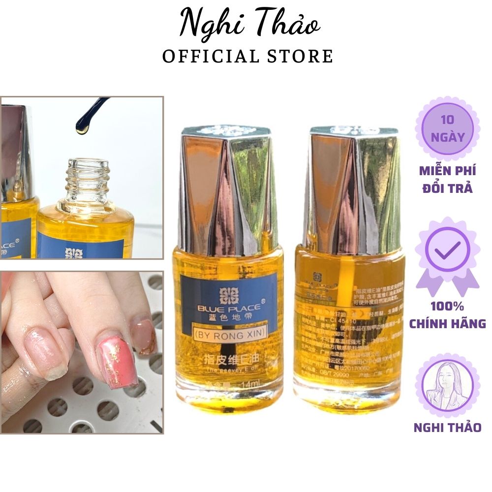 Nước tháo móng úp blue place 14ml
