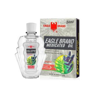 Dầu gió trắng con ó mỹ eagle brand medicated oil 24ml