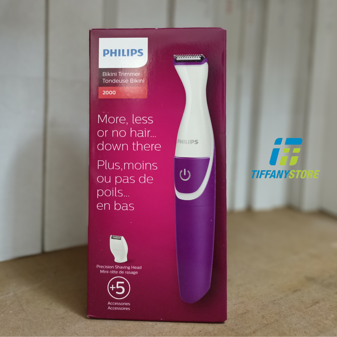 Máy làm sạch lông vùng kín Philips BikiniGenie Bikini Trimmer BRT383