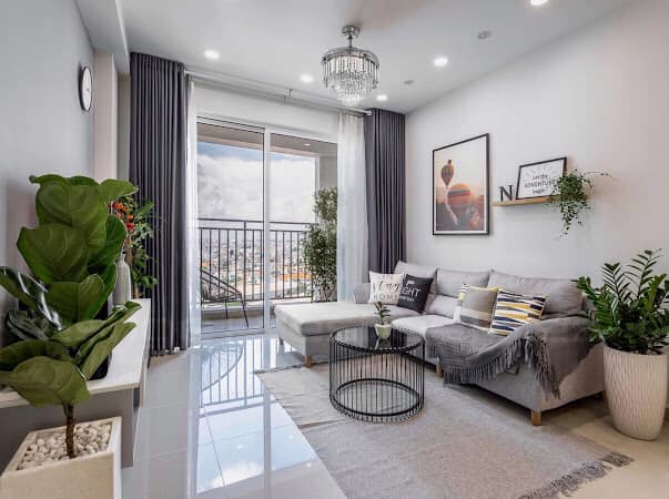 [HCM][May theo yêu cầu] Rèm Cửa Chống Nắng Khoen Ore - Tông Màu Xám Lông Chuột - Vải Chống Nắng HQ Cao Cấp - Số lượng 4 bộ