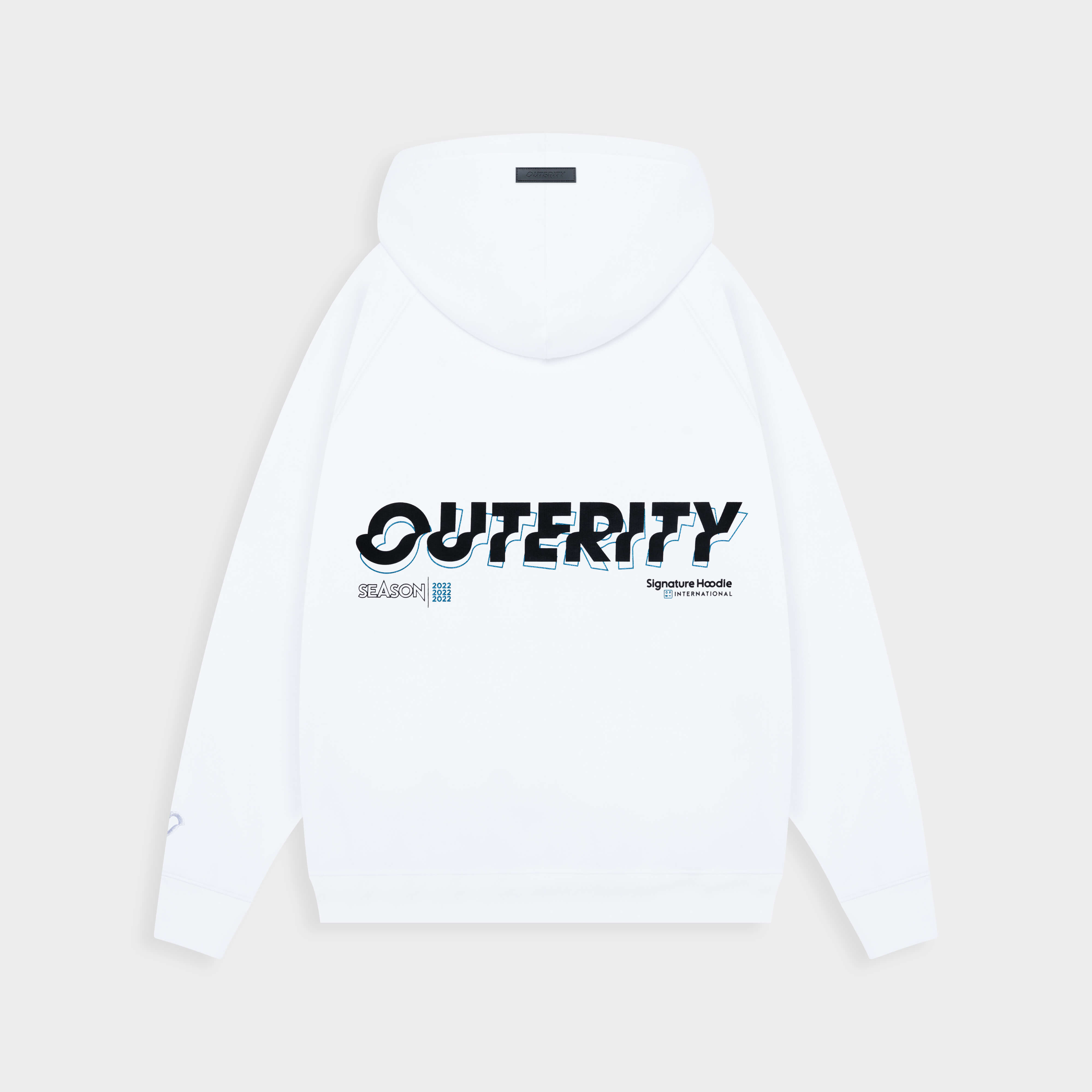 Áo hoodie outerity signature season 2022 / màu trắng - ort.b 202