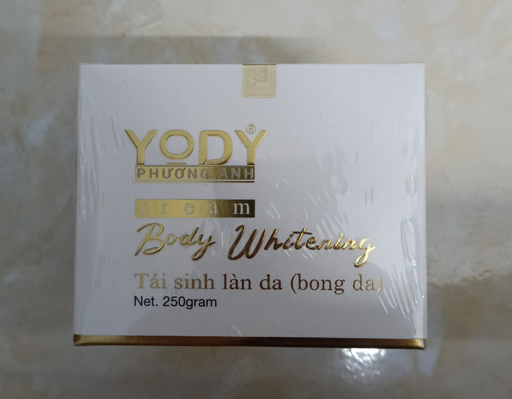 Kem tái tạo Body Yody White Phương Anh - Tái sinh làn da Body Whitening Phương Anh