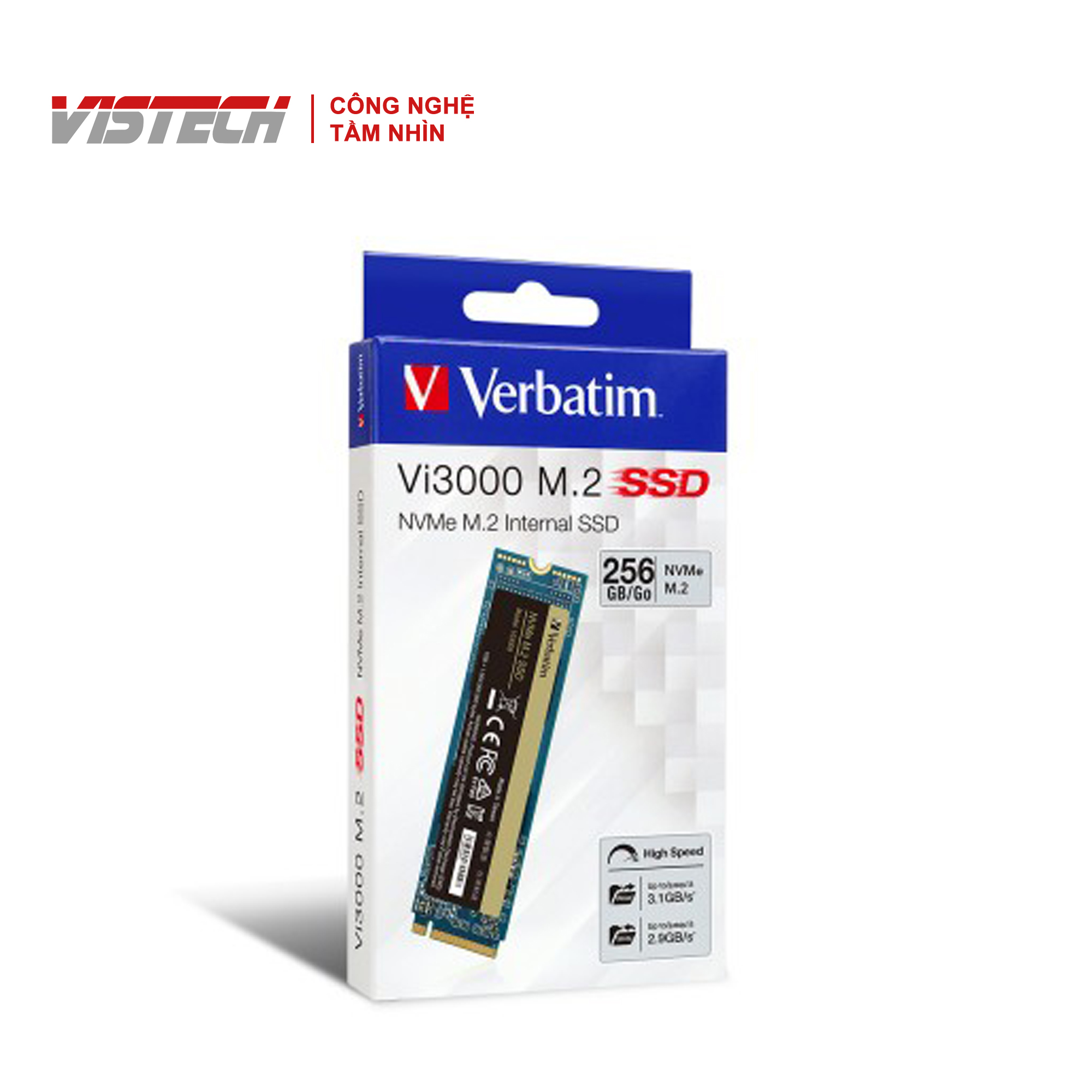 Ổ cứng verbatim ssd nvme m.2 256gb