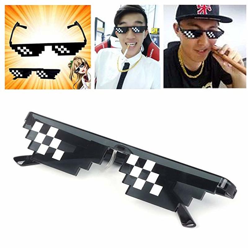 Kính Mắt Nam Nữ Thời Trang Thug Life Kazoo Garden - Kính Thug Life Kính Minecraft 6 Chấm Siêu Ngầu