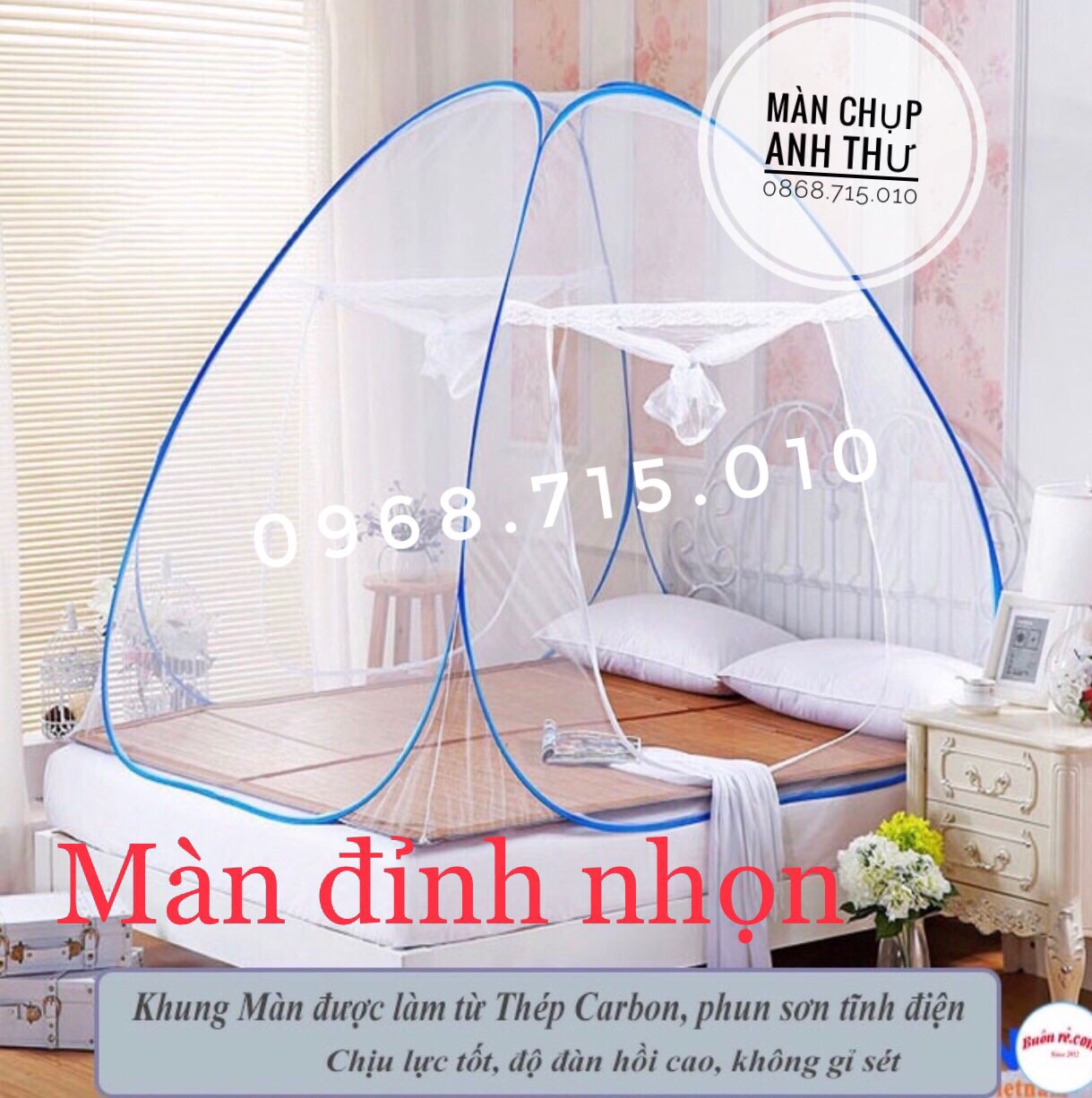 Màn đỉnh nhọn Anh Thư 1m6x2m