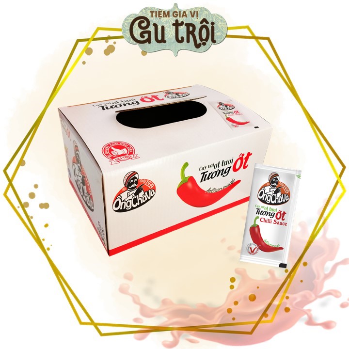 Tương ớt gói ông chà và 10gr