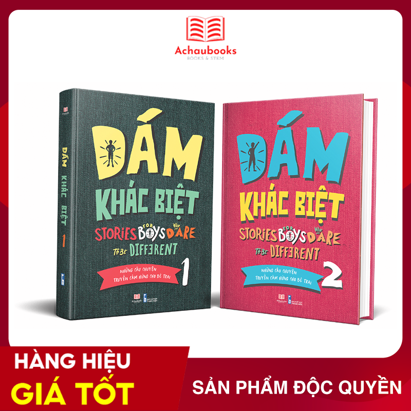 Sách Dám Khác Biệt - Stories for Boys Who Dare to be Different