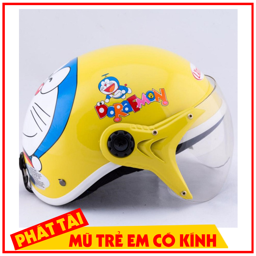 Mũ bảo hiểm cho bé hình Doremon cao cấp - dành cho trẻ từ 5 - 10 Tuổi,Sản Phẩm Chất Lượng, Gian Hàng Uy Tín, Giá Cả Cực Tốt, Mua Ngay.