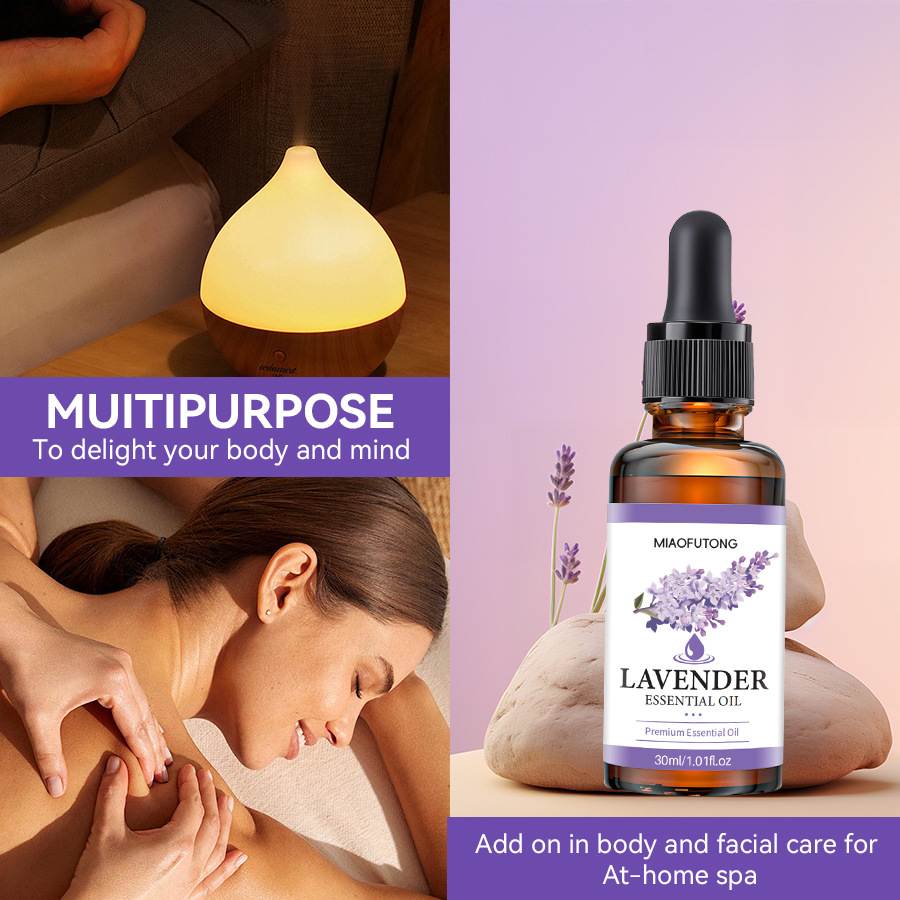 Tinh Dầu Lavender Tinh Khiết - Chiết Xuất Từ Cây Cỏ Thiên Nhiên Cho Dưỡng Thể, Massage Spa, Bấm Huyệt, Tinh Dầu Đơn Phương, Thư Giãn Và Hỗ Trợ Ngủ, Xuất Xứ Provence Pháp