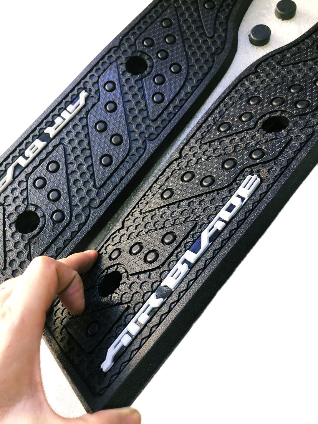 THẢM LÓT CHÂN AIR BLADE 2020 KIỂU INDO MÀU ĐEN DÀY