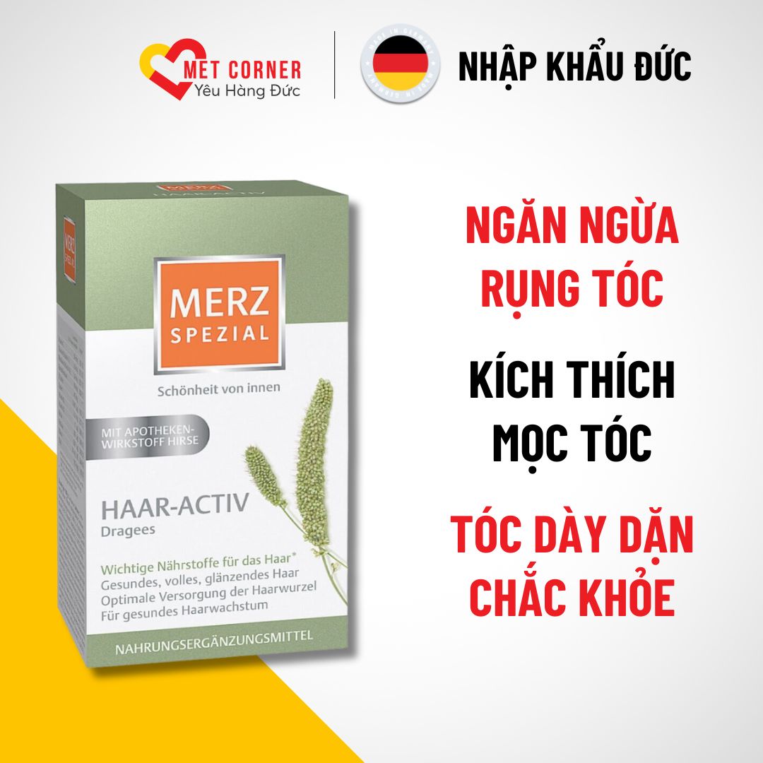 Merz Special Hair-Active Dragees chăm sóc tóc  xách tay Đức