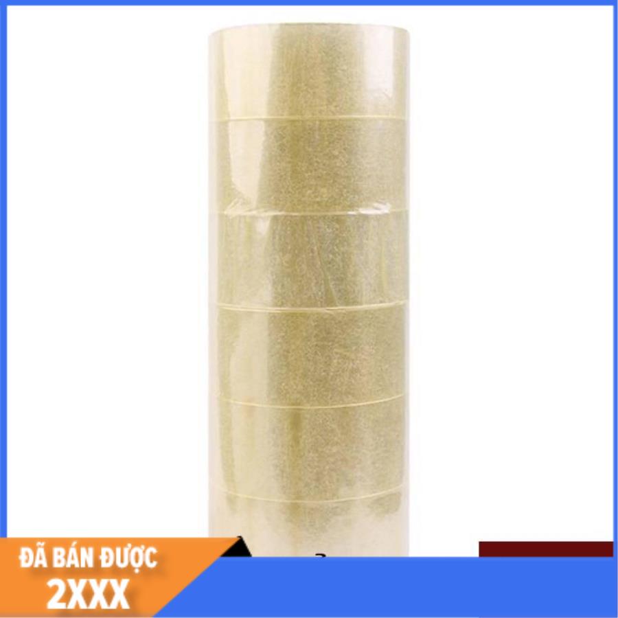 Băng keo trong, đục 100Y ( 6 cuộn / cây )