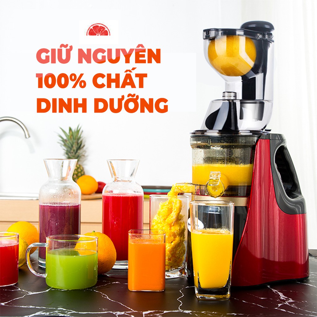 Máy ép trái cây rau củ quả , Máy ép hoa quả cho bạn ly nước ngon lành an toàn cho sức khỏe tại nhà Mua Ngay