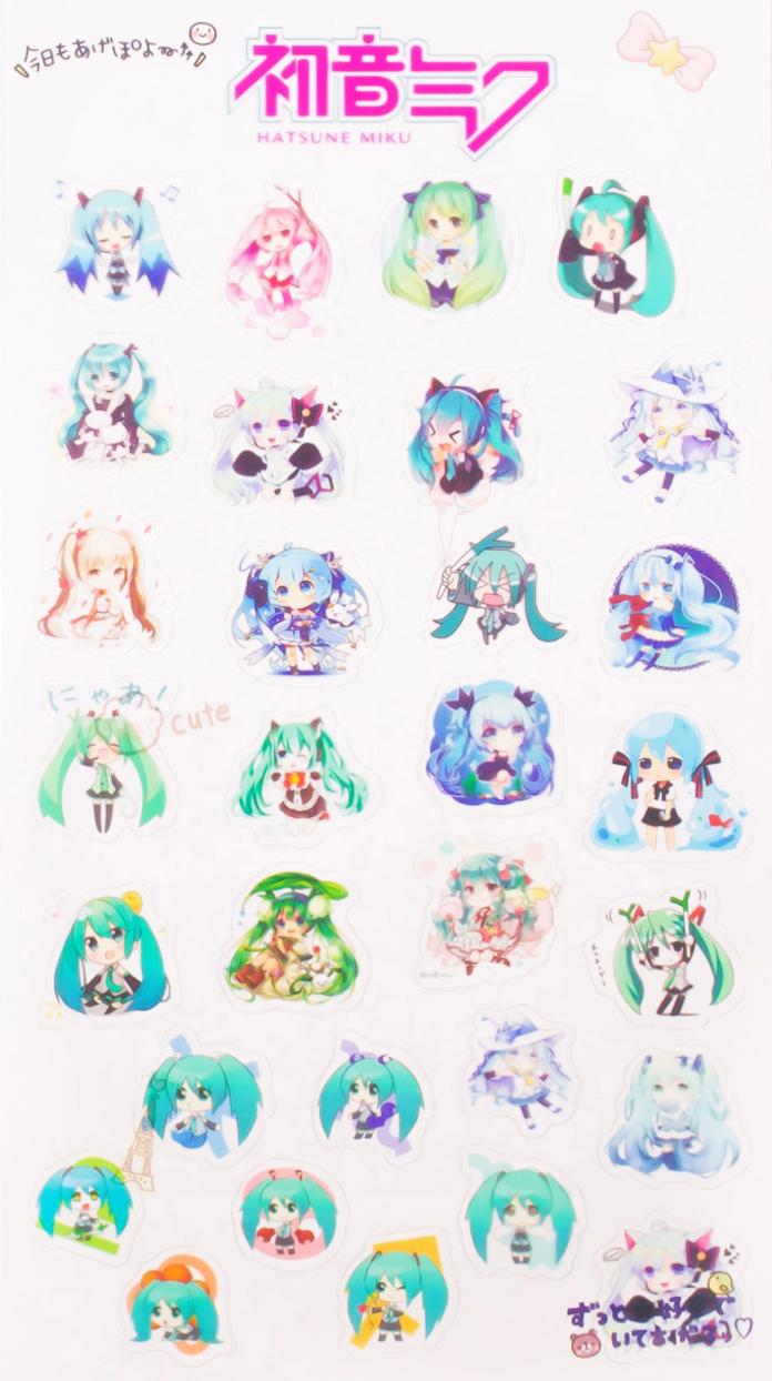 Lịch sử giá Sticker Anime chibi - Hatsune Miku cập nhật 4/2024 ...