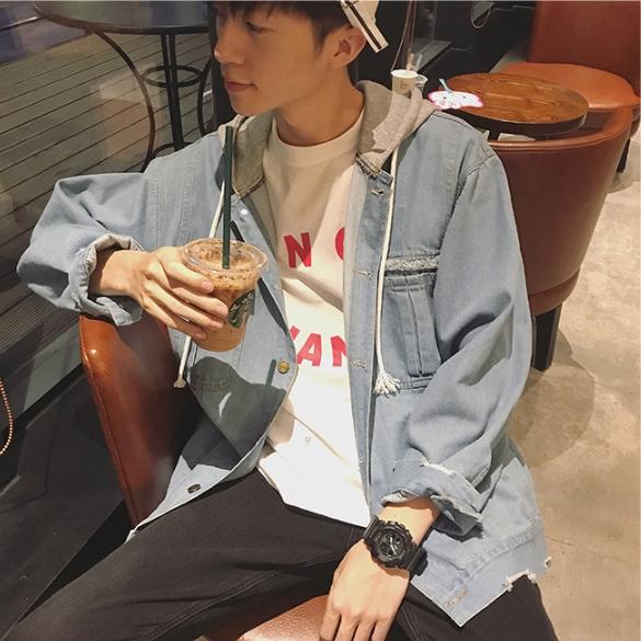 Áo khoác jean nam nữ,áo khoác jean unisex hàng nhập cao cấp KJ11