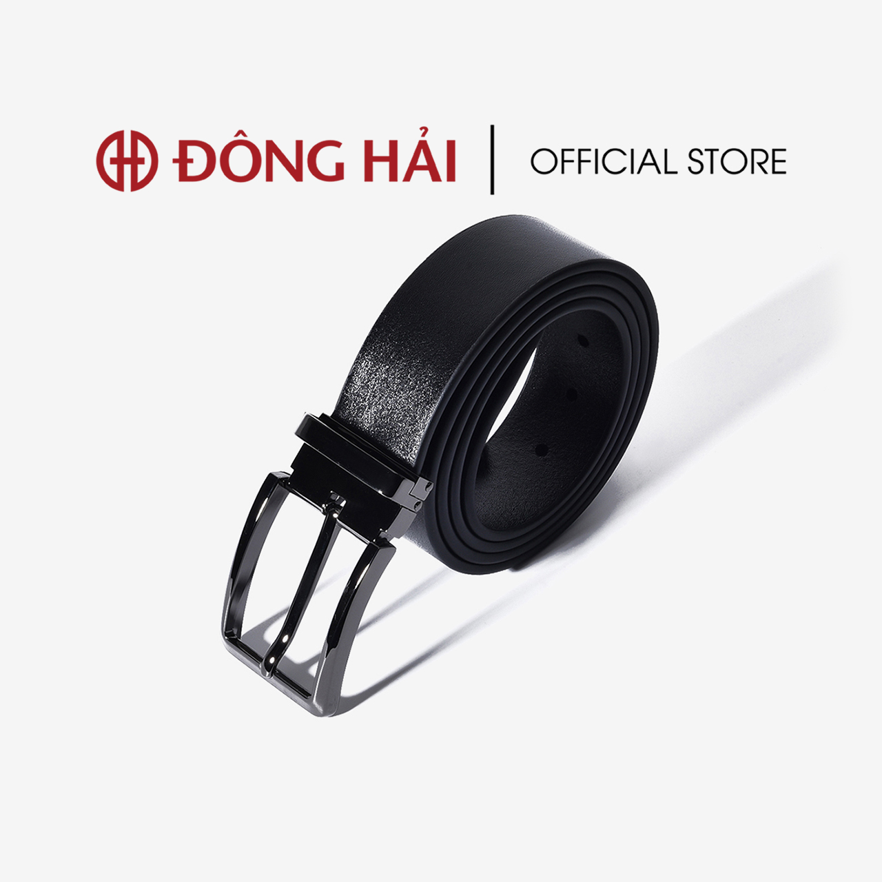 Dây nịt nam da bò cao cấp đông hải khóa xỏ kim -nitkmpu420