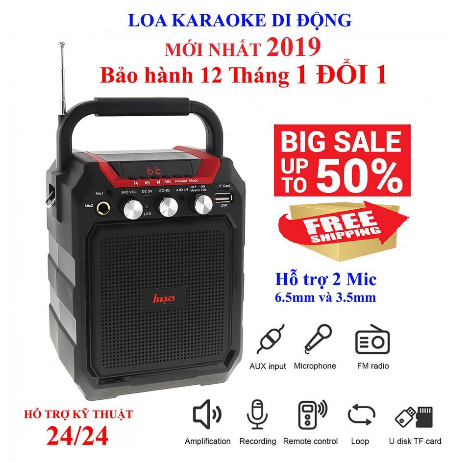 (Tặng Micro Hát Karaoke) Loa Bluetooth di động 20W Minchan - Loa Kéo K99 Âm Thanh Cực Hay - Loa Mini - Loa Vi Tinh - Loa May Tinh Được Bảo Hành Uy Tín 1 Đổi 1