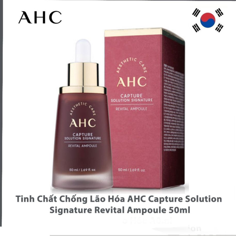 Tinh Chất Chống Lão Hóa AHC Serum AHC Capture Solution Signature Revital Ampoule 50ml