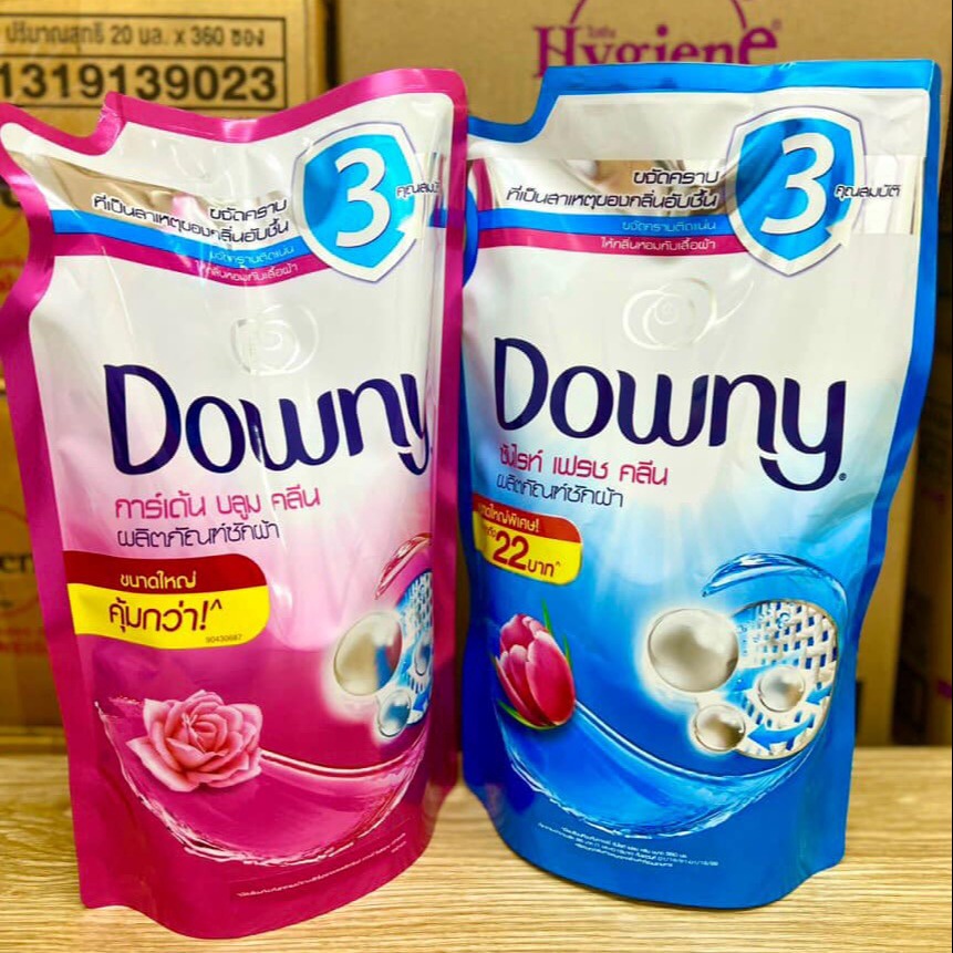 Nước giặt xả downy đậm đặc 1300ml thái lan