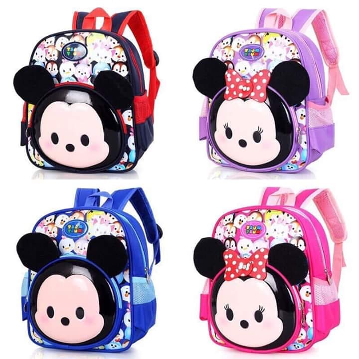 Ba lô học sinh tiểu học, cặp học sinh tiểu học, balo hoạt hình, balo mickey, balo disney